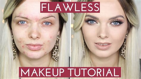 flawless foundation makeup tutorials